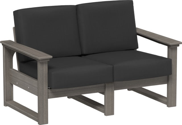 Lanai Deep Seating Loveseat Coastal Gray-Spectrum Carbon