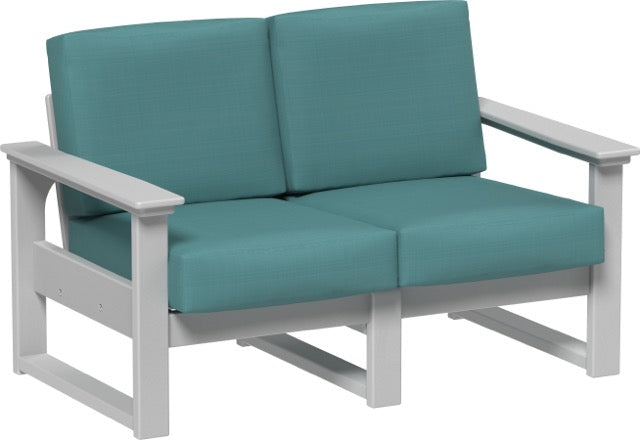 Lanai Deep Seating Loveseat Dove Gray-Cast Breeze