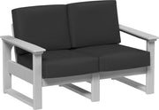 Lanai Deep Seating Loveseat Dove Gray-Spectrum Carbon