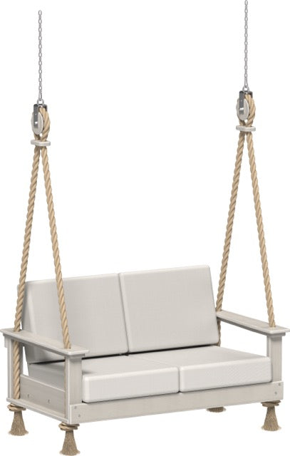 Lanai Deep Seating Loveseat Swing Birch-Canvas