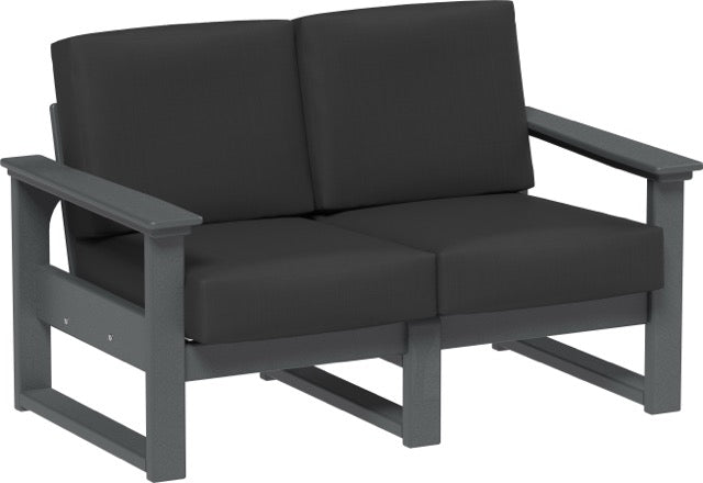 Lanai Deep Seating Loveseat Slate-Spectrum Carbon