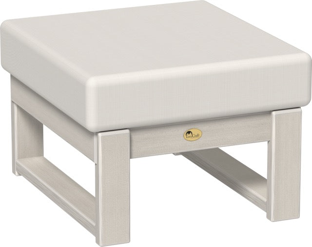 Lanai Deep Seating Ottoman Birch-Canvas