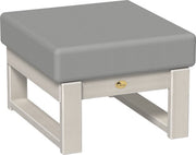 Lanai Deep Seating Ottoman Birch-Spectrum Dove