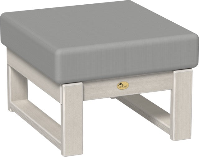 Lanai Deep Seating Ottoman Birch-Spectrum Dove