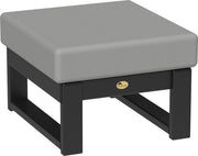Lanai Deep Seating Ottoman Black-Spectrum Dove