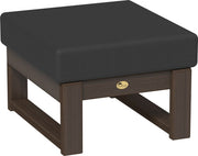 Lanai Deep Seating Ottoman Brazilian Walnut-Spectrum Carbon