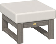 Lanai Deep Seating Ottoman Coastal Gray-Canvas