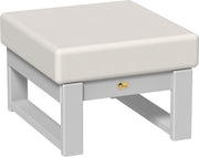 Lanai Deep Seating Ottoman Dove Gray-Canvas