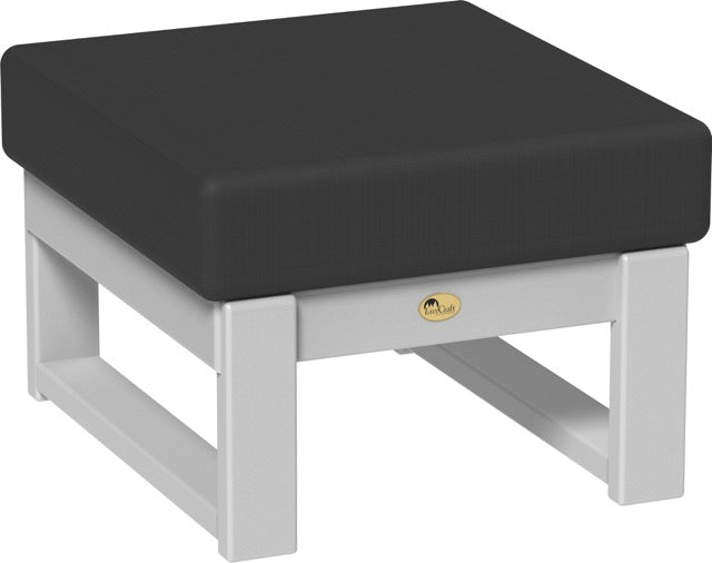 Lanai Deep Seating Ottoman Dove Gray-Spectrum Carbon