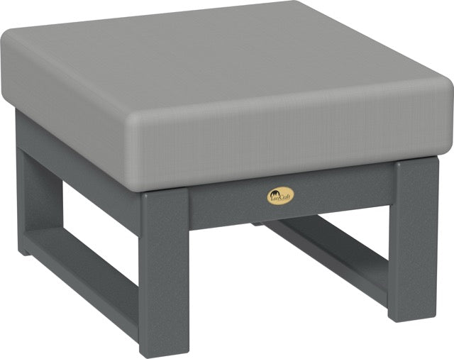 Lanai Deep Seating Ottoman Slate-Spectrum Dove