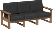 Lanai Deep Seating Sofa Antique Mahogany-Spectrum Carbon