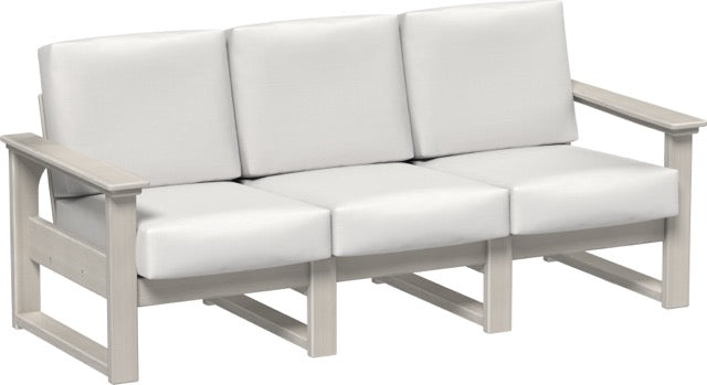 Lanai Deep Seating Sofa Birch-Canvas