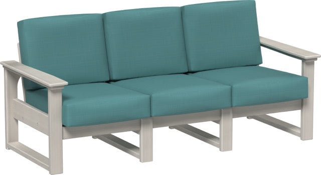 Lanai Deep Seating Sofa Birch-Cast Breeze