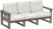 Lanai Deep Seating Sofa Coastal Gray-Canvas