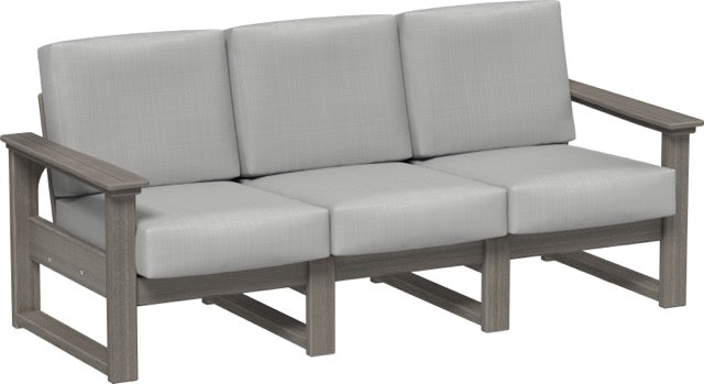 Lanai Deep Seating Sofa Coastal Gray-Spectrum Dove