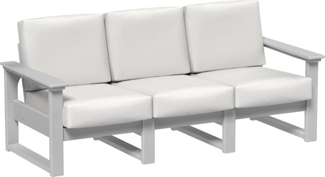 Lanai Deep Seating Sofa Dove Gray-Canvas