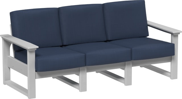 Lanai Deep Seating Sofa Dove Gray-Spectrum Indigo
