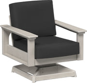 Lanai Deep Seating Swivel Rocker Birch-Spectrum Carbon