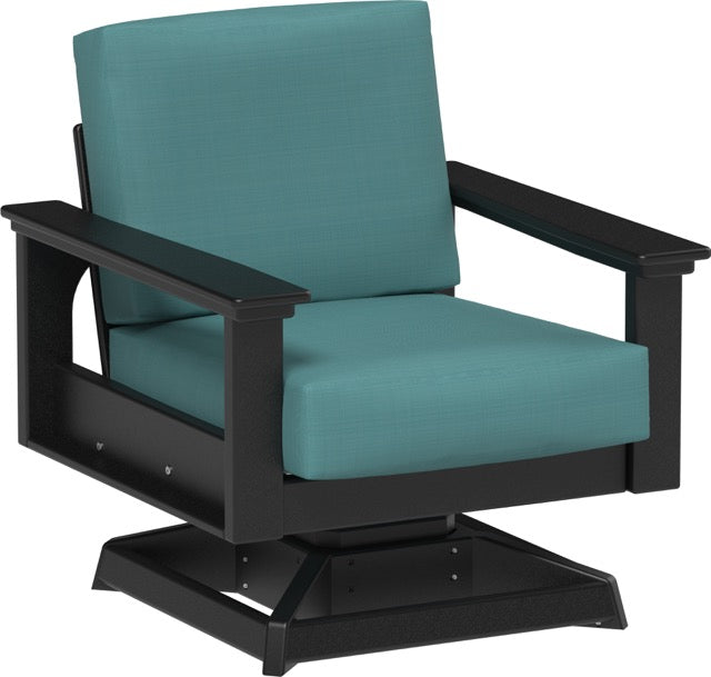 Lanai Deep Seating Swivel Rocker Black-Cast Breeze