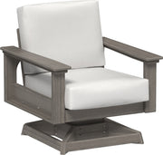 Lanai Deep Seating Swivel Rocker Coastal Gray-Canvas