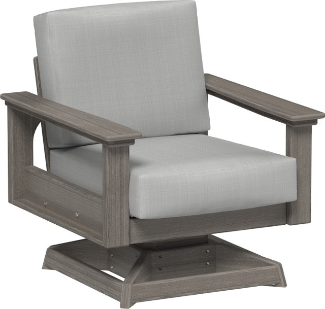 Lanai Deep Seating Swivel Rocker Coastal Gray-Spectrum Dove