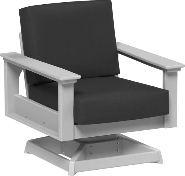 Lanai Deep Seating Swivel Rocker Dove Gray-Spectrum Carbon