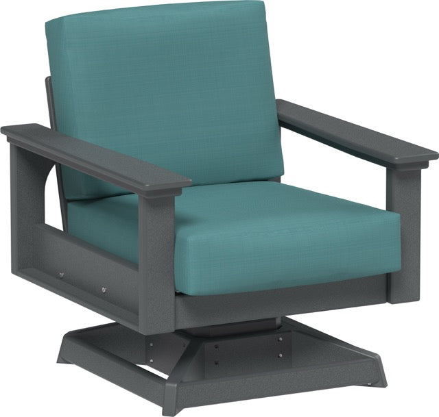 Lanai Deep Seating Swivel Rocker Slate-Cast Breeze