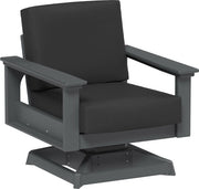Lanai Deep Seating Swivel Rocker Slate-Spectrum Carbon