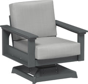 Lanai Deep Seating Swivel Rocker Slate-Spectrum Dove