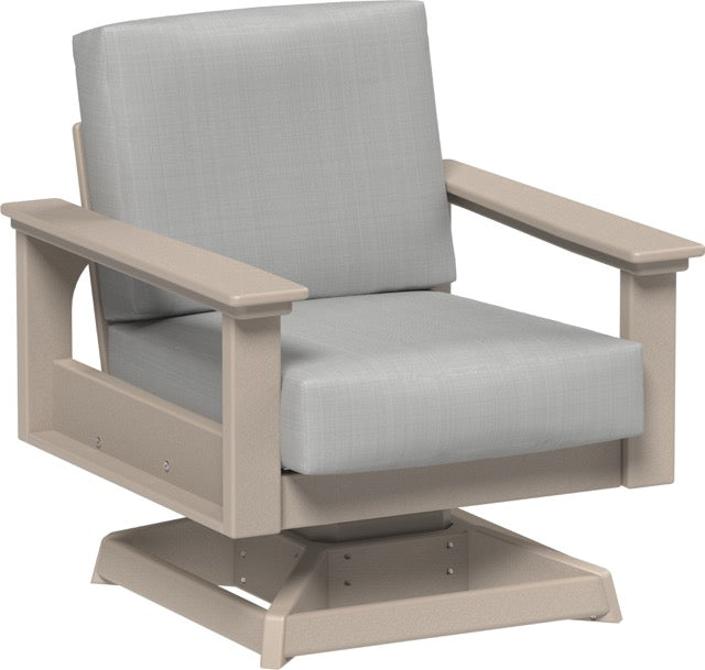 Lanai Deep Seating Swivel Rocker Weatherwood-Spectrum Dove
