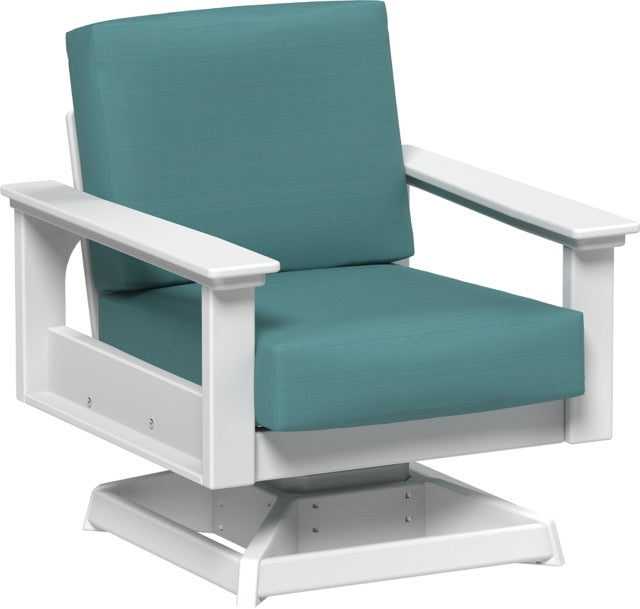 Lanai Deep Seating Swivel Rocker White-Cast Breeze