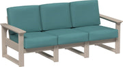 Lanai Deep Seating Sofa Weatherwood-Cast Breeze