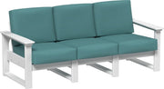 Lanai Deep Seating Sofa White-Cast Breeze
