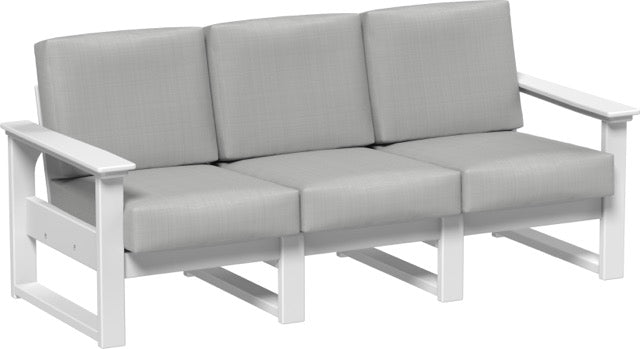 Lanai Deep Seating Sofa White-Spectrum Dove