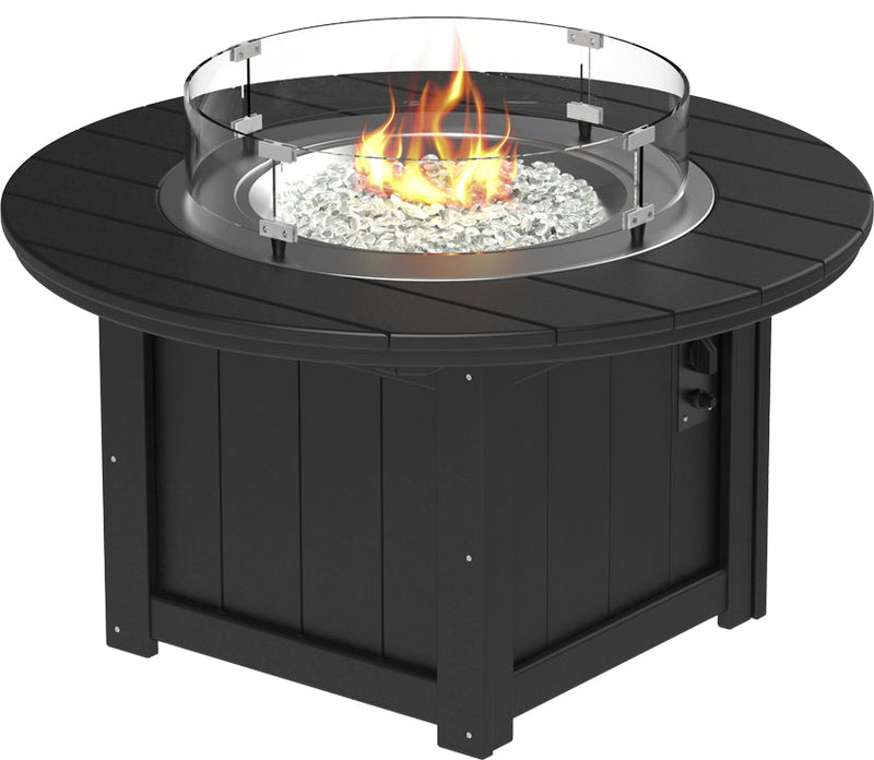 Lumin Fire Pit 46 Round Black