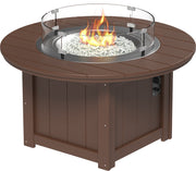 Lumin Fire Pit 46 Round Chestnut Brown