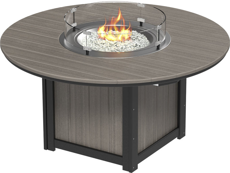 Lumin Fire Table 60 Round CGB Dining