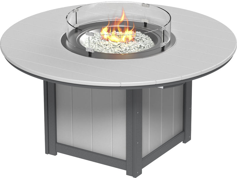 Lumin Fire Table 60 Round DGS Dining
