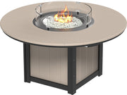 Lumin Fire Table 60 Round WWB Dining