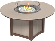 Lumin Fire Table 60 Round WWCBR Dining
