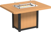 Lumin Fire Table 62 Rectangular CB Counter