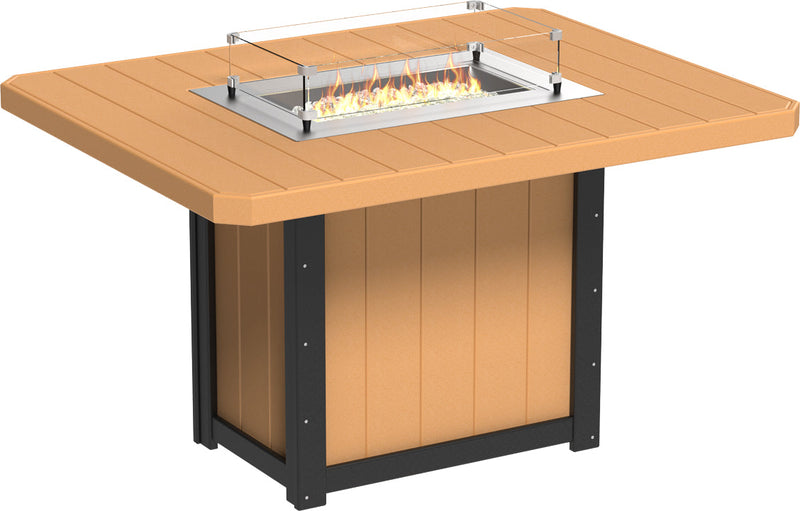 Lumin Fire Table 62 Rectangular CB Counter