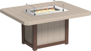 Lumin Fire Table 62 Rect. WWCBR