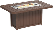 Lumin Fire Table 79 Rect. CBR Counter