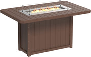Lumin Fire Table 79 Rectangular CBR Bar