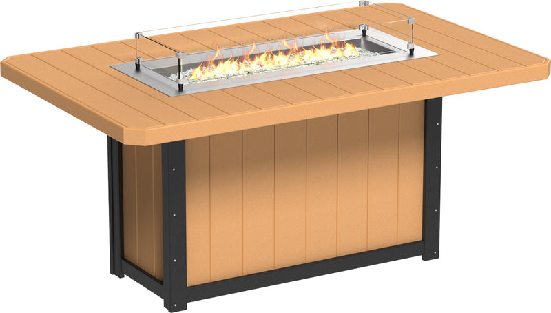 Lumin Fire Table 79 Rectangular CB Counter