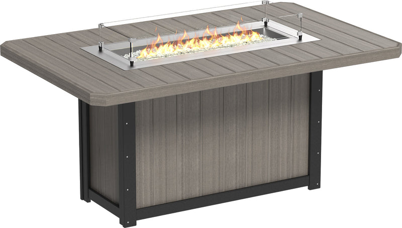 Lumin Fire Table 79 Rect. CGB Counter