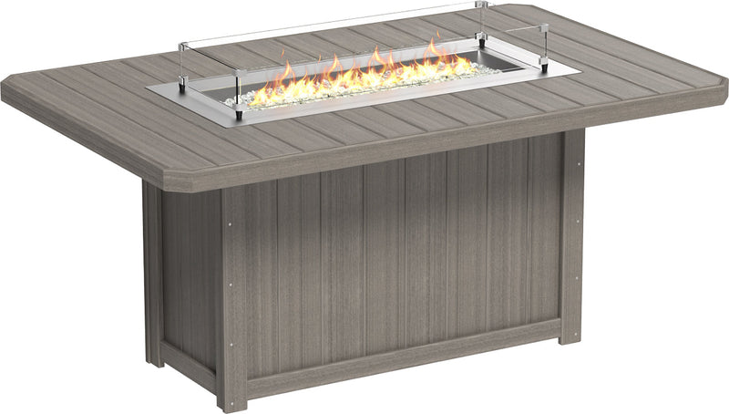 Lumin Fire Table 79 Rectangular CG Counter