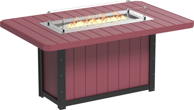 Lumin Fire Table 79 Rect. CHB Counter