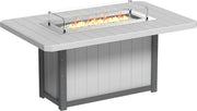 Lumin Fire Table 79 Rect. DGS Counter